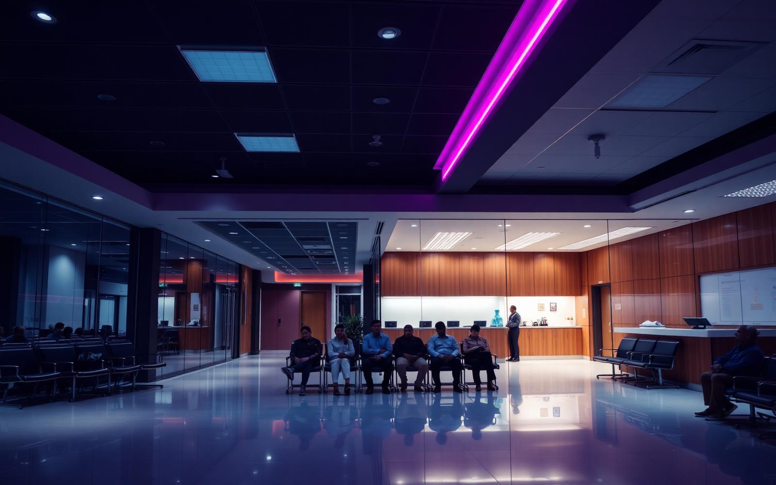 Hospital service center